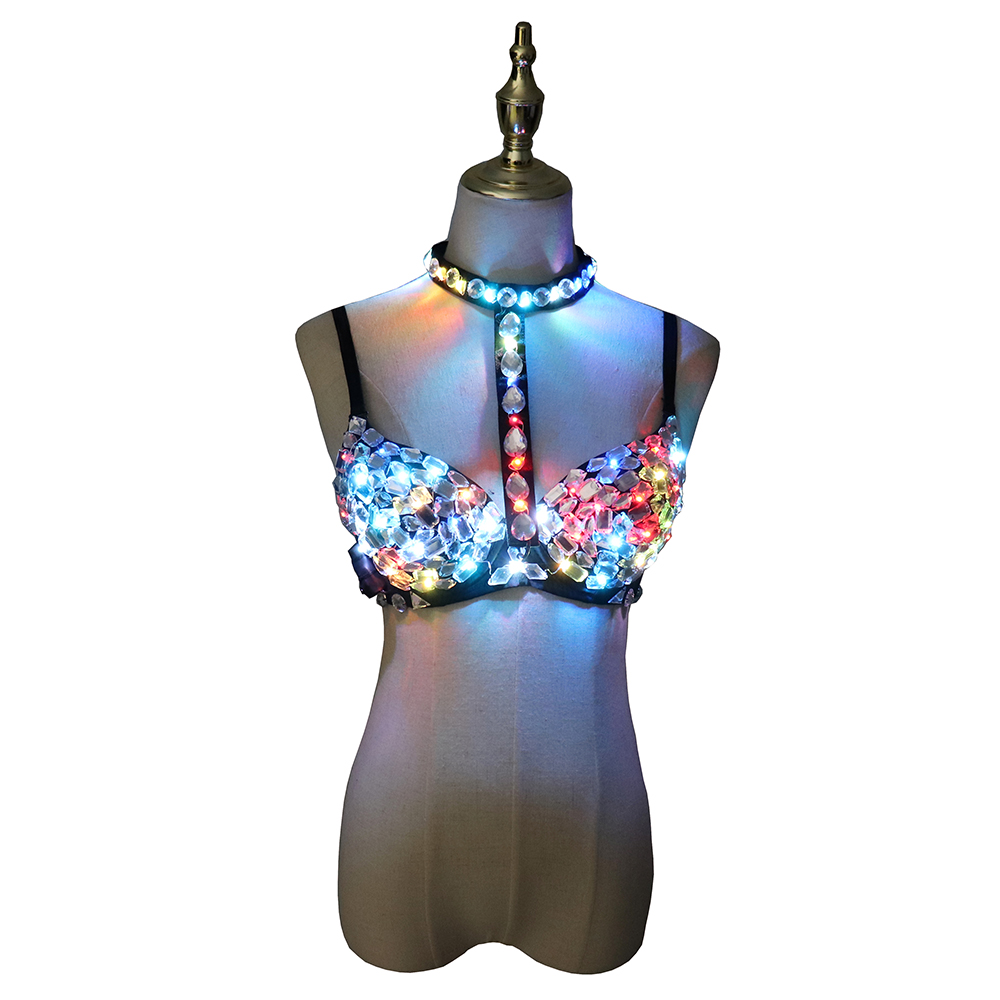 Nightclub Ds Sexy LED Bra Colo – Event Party Dj recenzja i cena