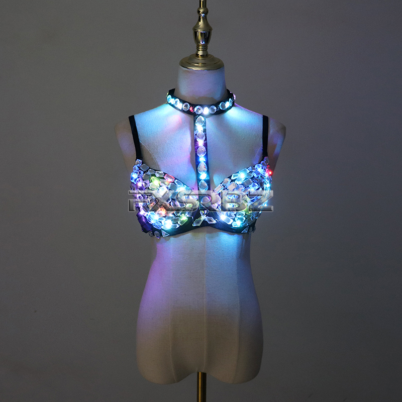 Nightclub Ds Sexy LED Bra Colo – Event Party Dj recenzja i cena