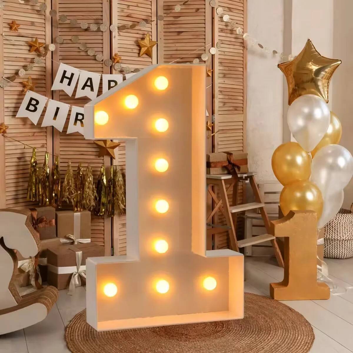 Giant Number Led Light for Kid – Led Balloon Light recenzja i cena