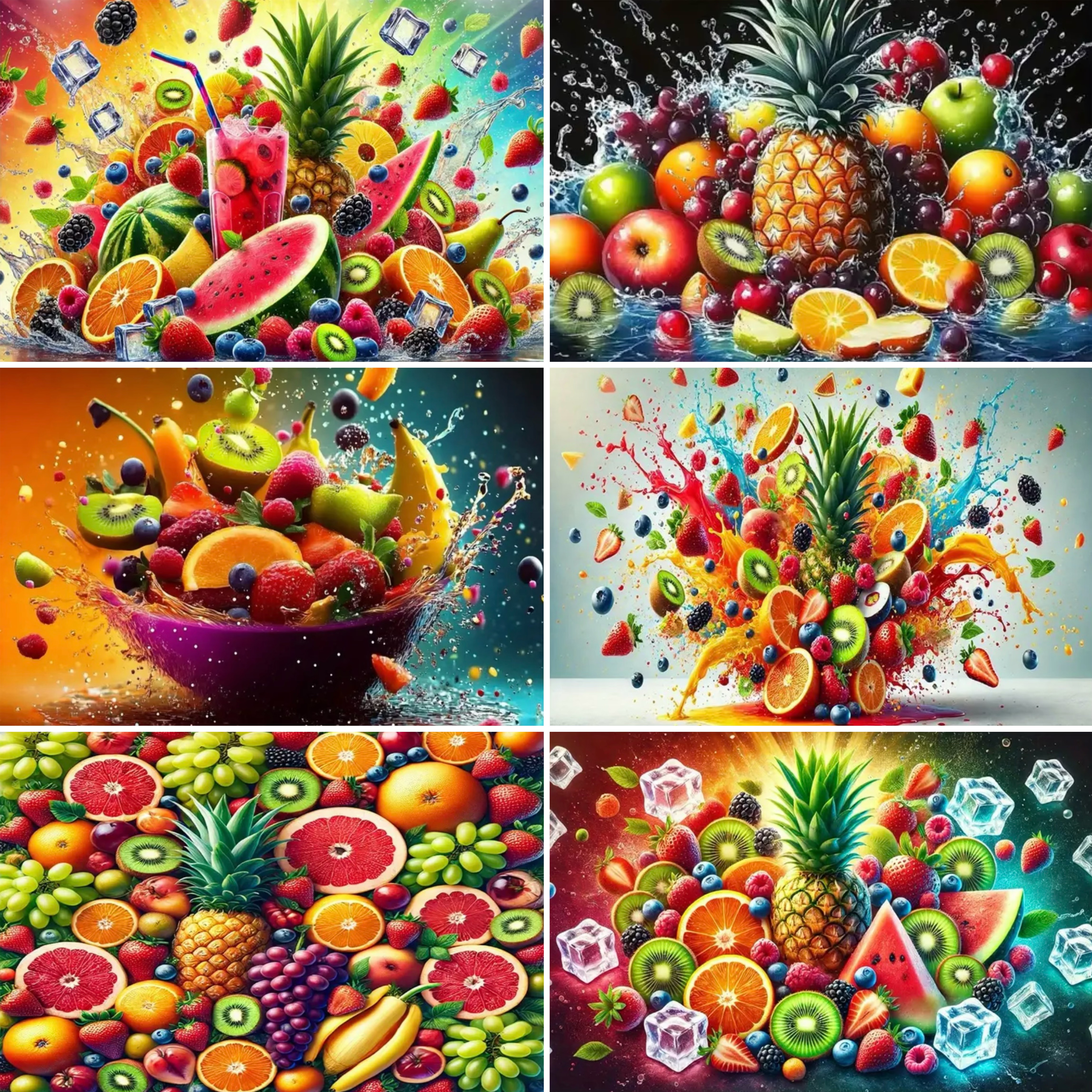 3D Colorful Fruit Party Decora – Party Event Supply Store recenzja i cena