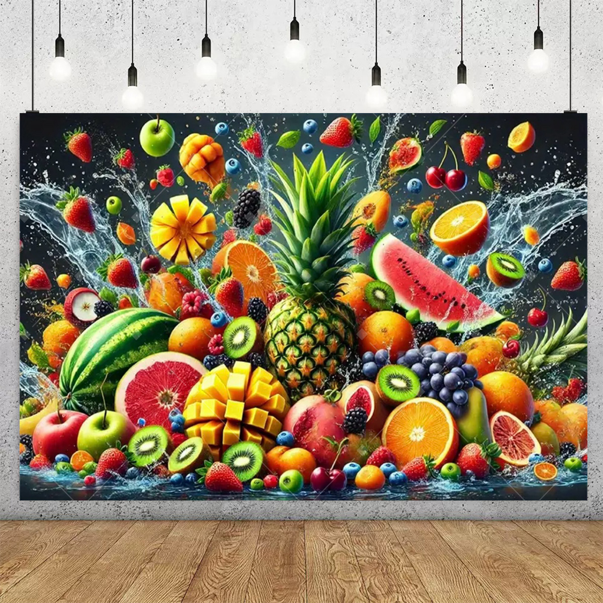 3D Colorful Fruit Party Decora – Party Event Supply Store recenzja i cena