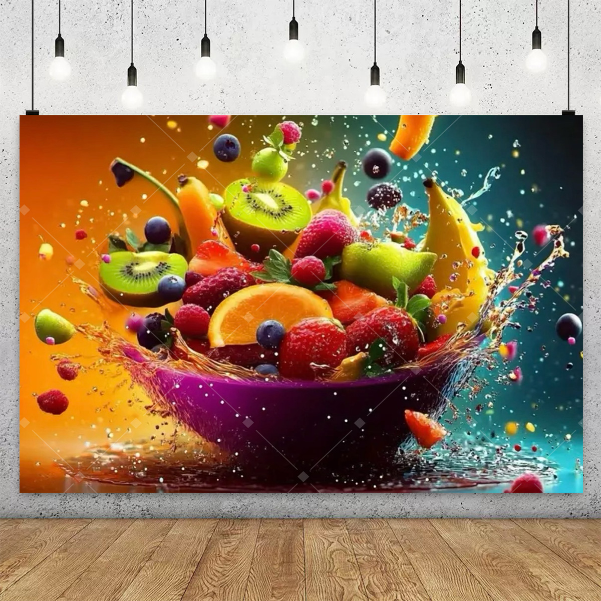 3D Colorful Fruit Party Decora – Party Event Supply Store recenzja i cena