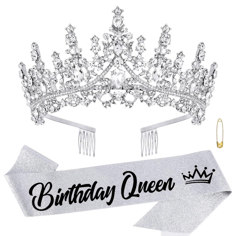 Birthday Party Decor Prop Crow – Birthday Sash Glitter recenzja i cena