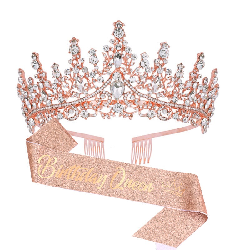 Birthday Party Decor Prop Crow – Birthday Sash Glitter recenzja i cena