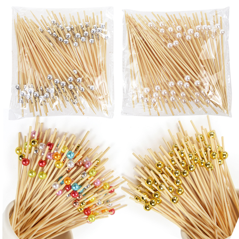 100Pcs Disposable Bamboo Skewe – Centerpiece Stick recenzja i cena