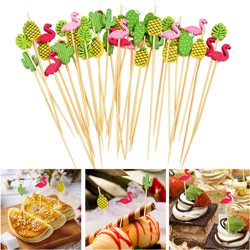 100Pcs Disposable Bamboo Skewe – Centerpiece Stick recenzja i cena