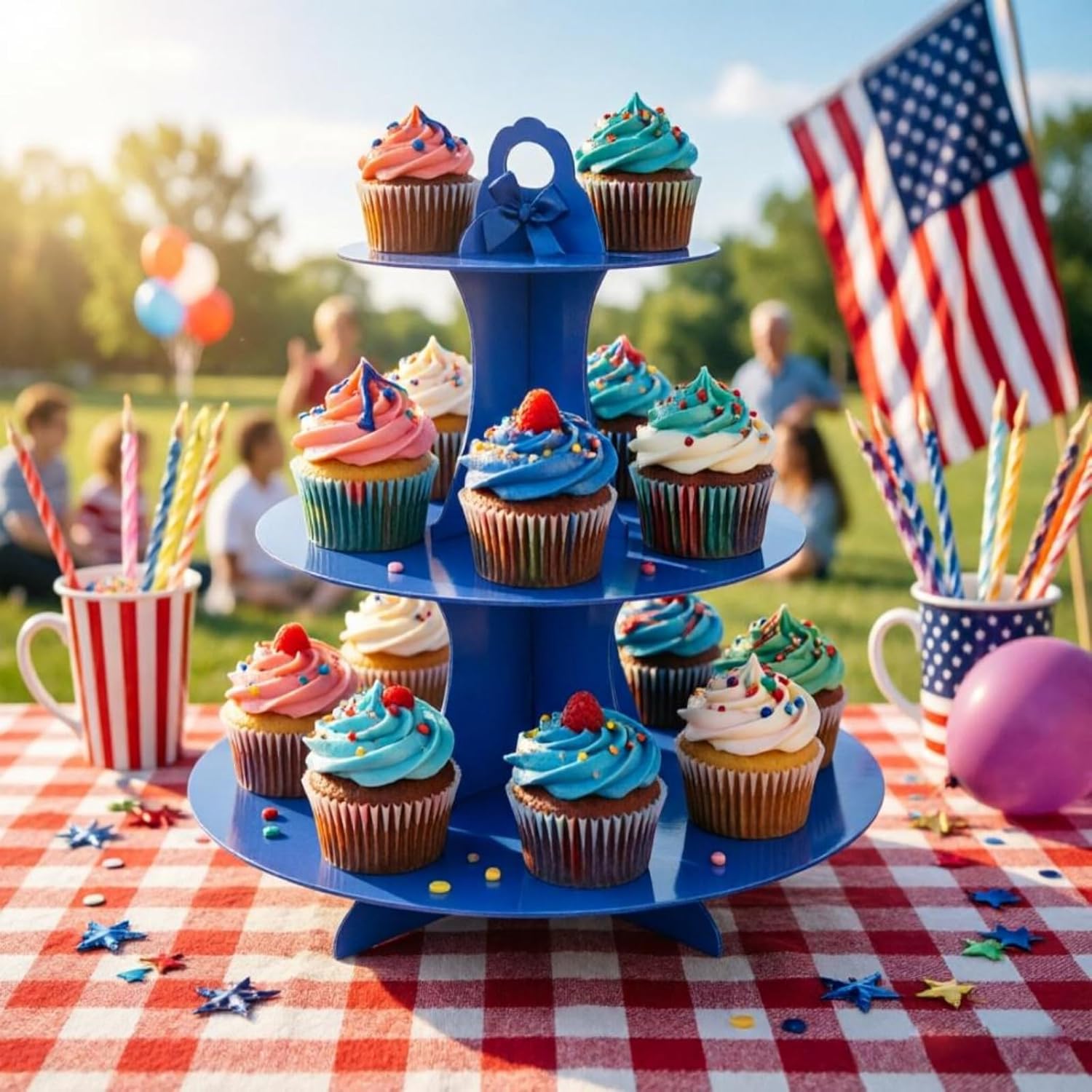 3-Tier Cupcake Stand, 2Pcs, St – Cupcake Stand Tier recenzja i cena