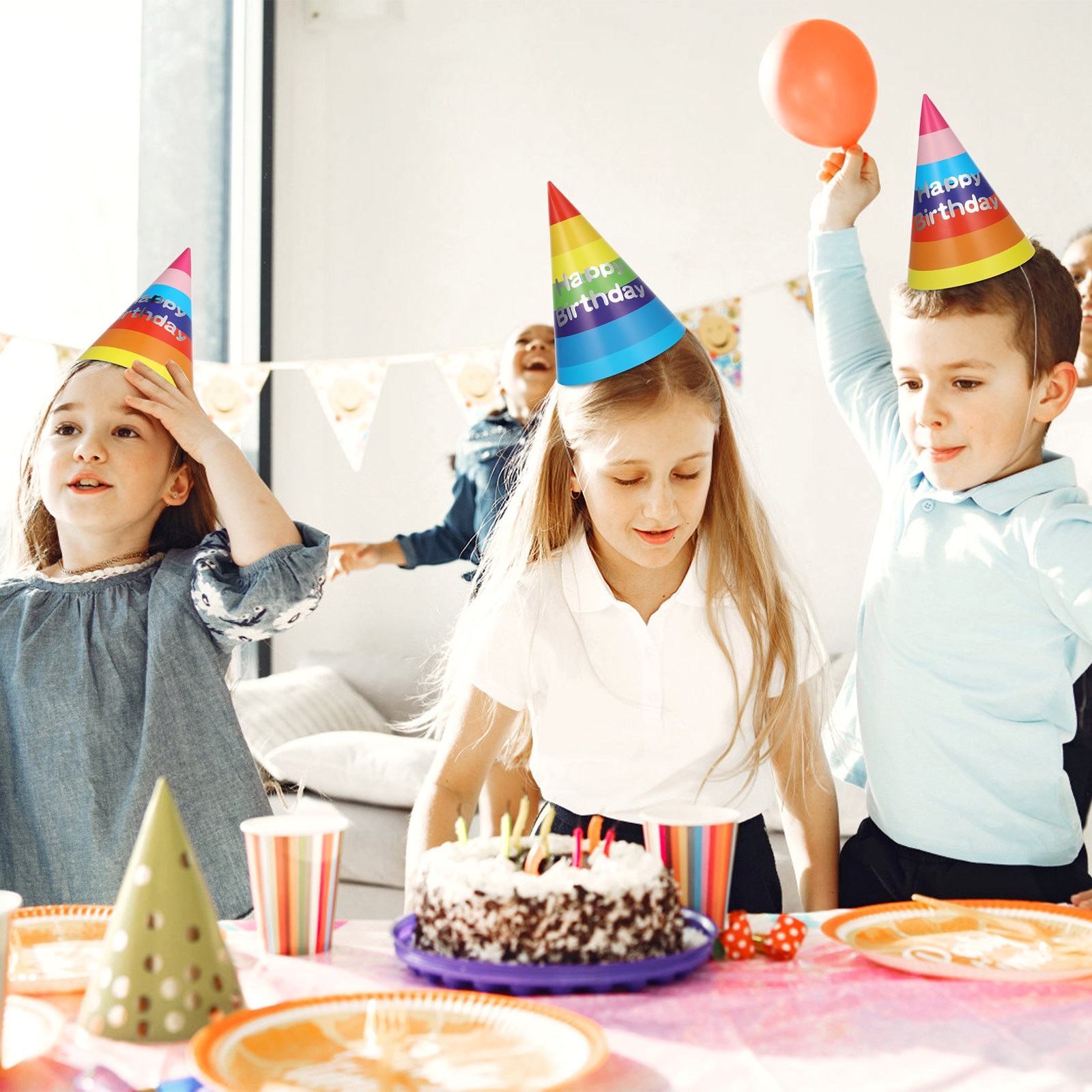 20Pcs Cute Birthday Party Hats – Party Hat Cone recenzja i cena