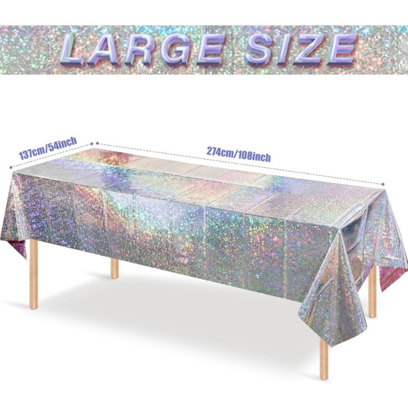 1PC Disposable Tablecloth PE W – Table Cloth Disposable recenzja i cena