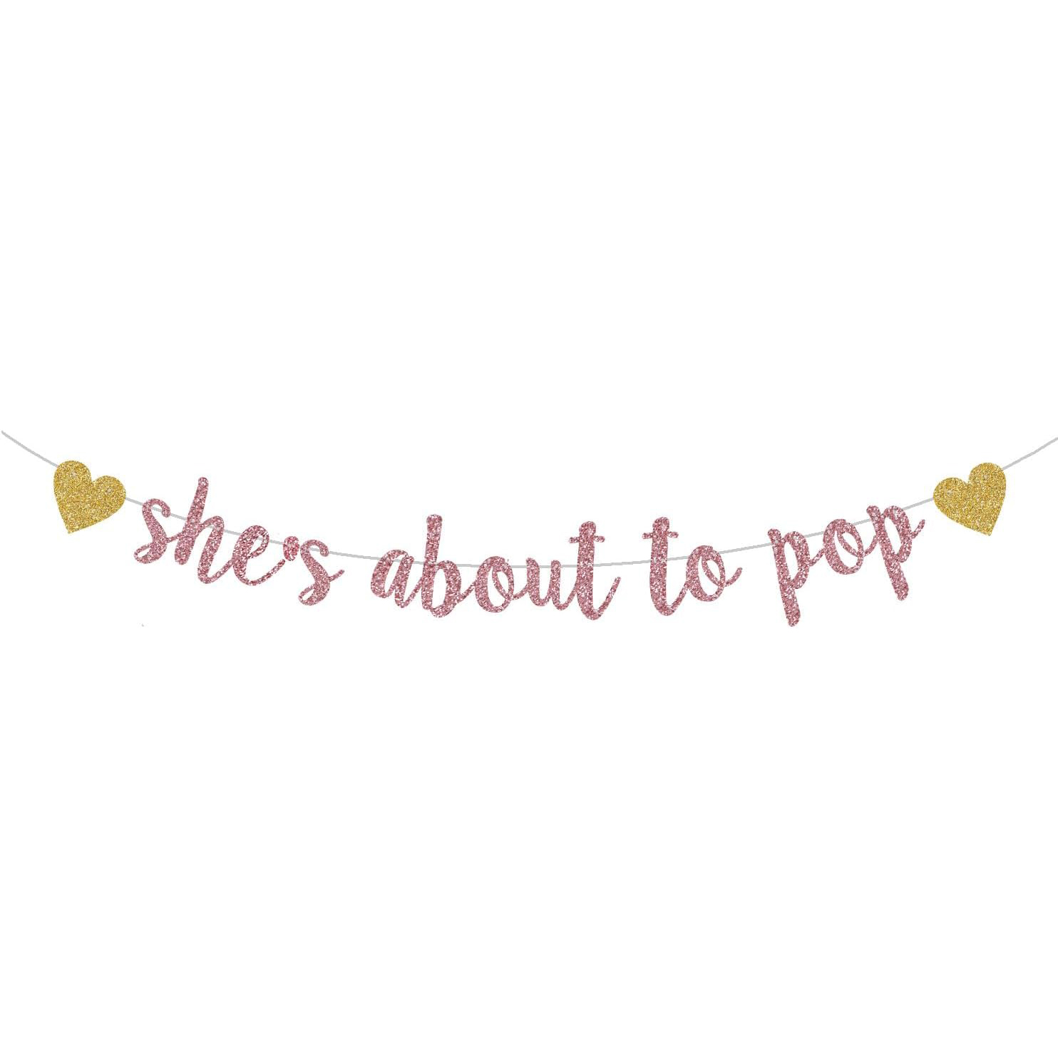 She's About to Pop Banner,Rose – Party Banner Gold recenzja i cena