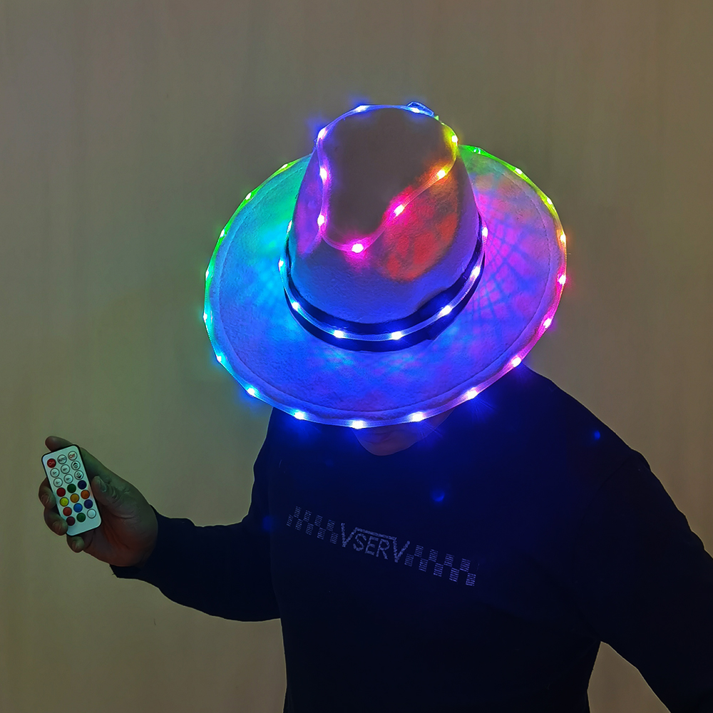 Full color Cool LED Hat Party  – Event Party Dj recenzja i cena