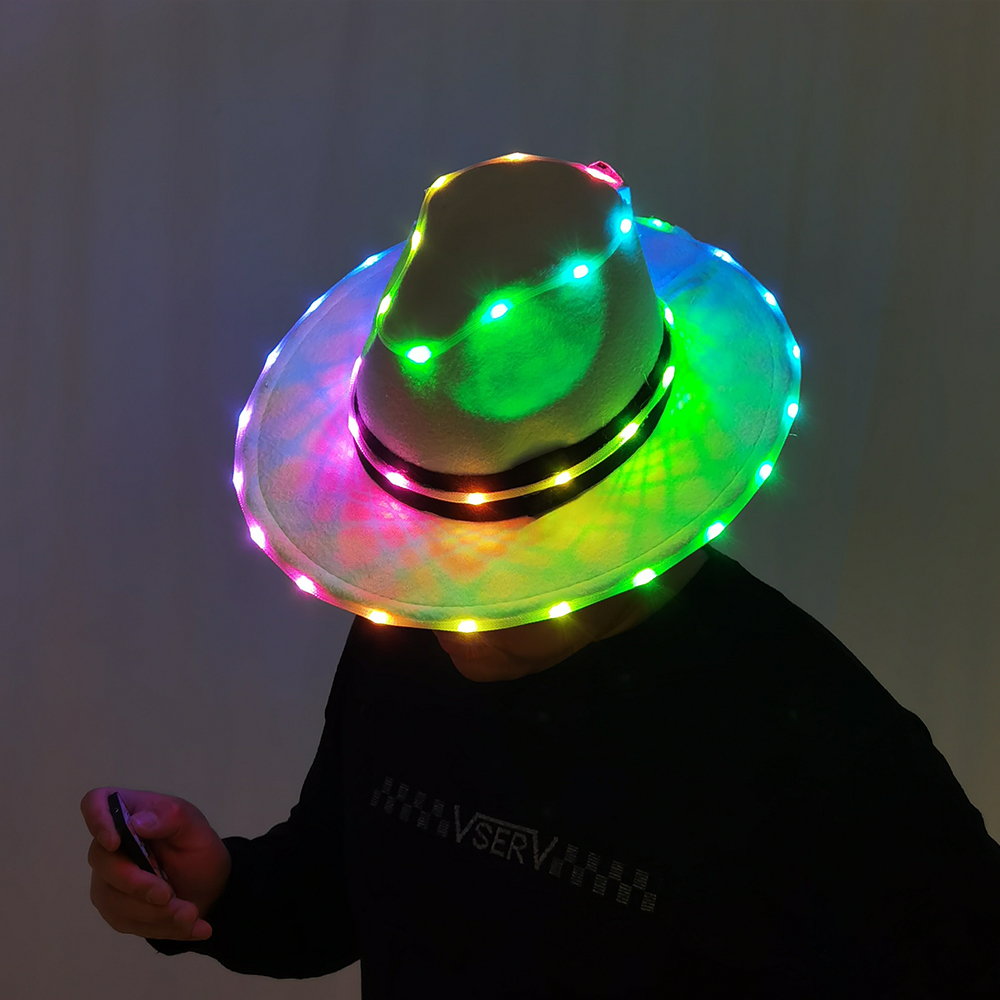 Full color Cool LED Hat Party  – Event Party Dj recenzja i cena