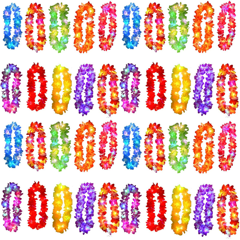 1pcs Women Girl LED Hawaiian L – Event & Party Supply recenzja i cena