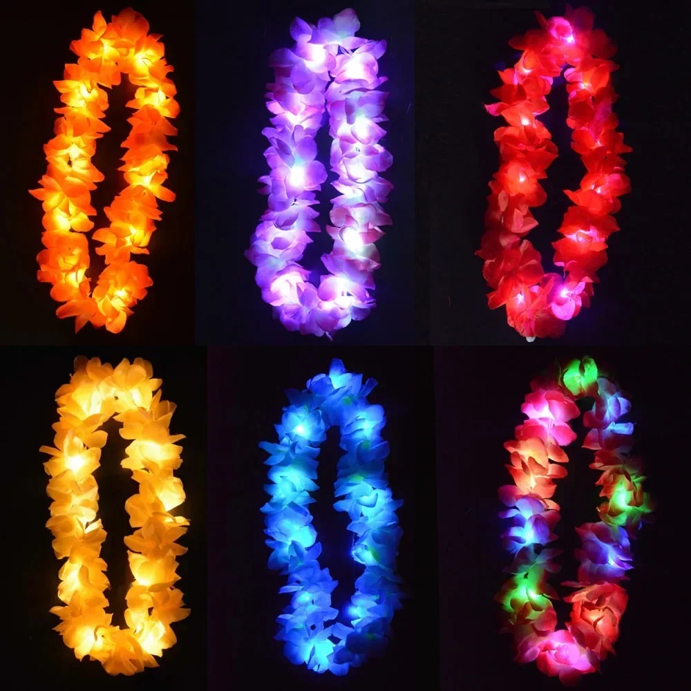 1pcs Women Girl LED Hawaiian L – Event & Party Supply recenzja i cena