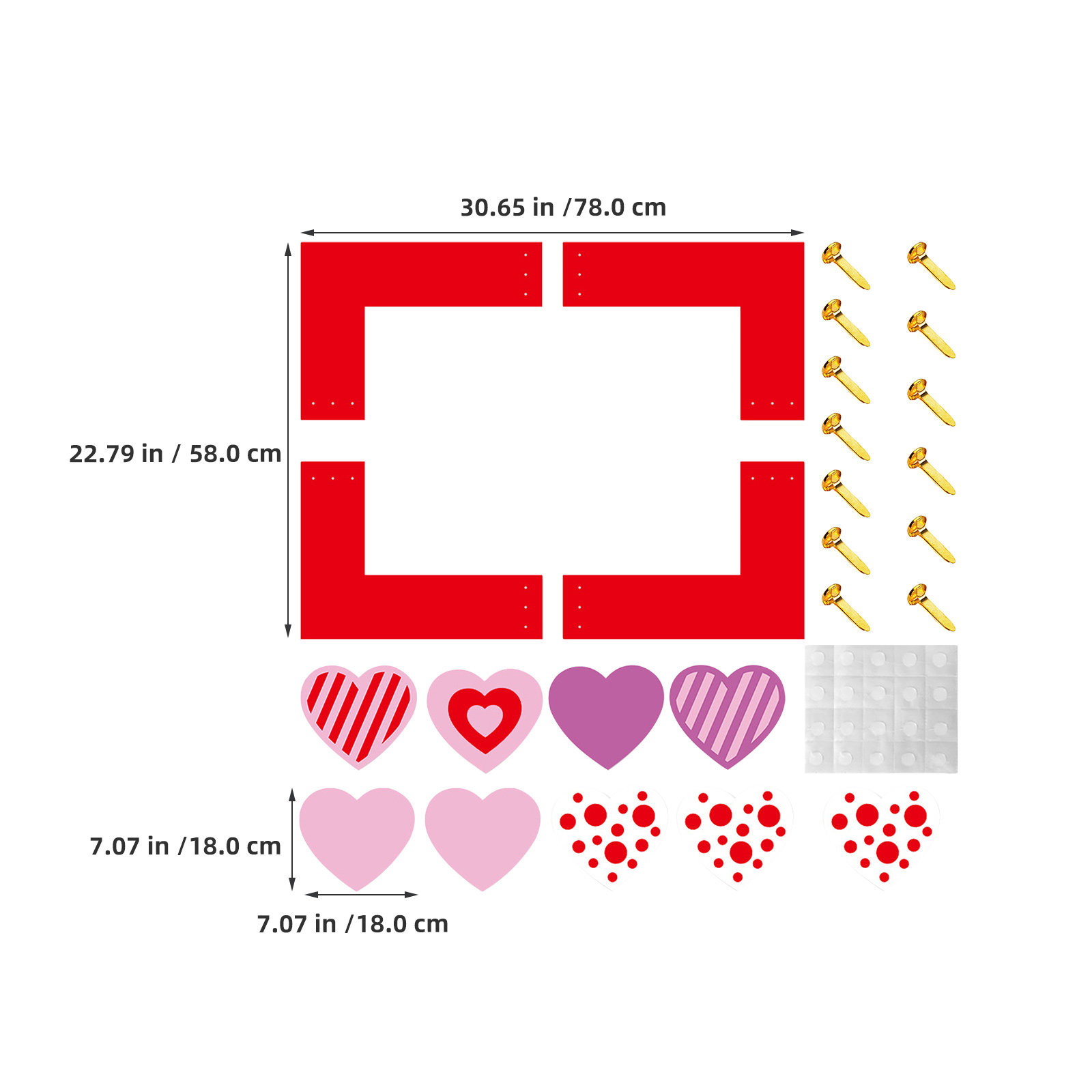 Valentine's Day Picture Frames – Photo Booth Frame recenzja i cena