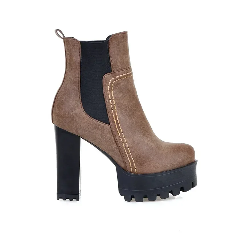 Big Size Winter Women Chelsea  – Eve Party recenzja i cena