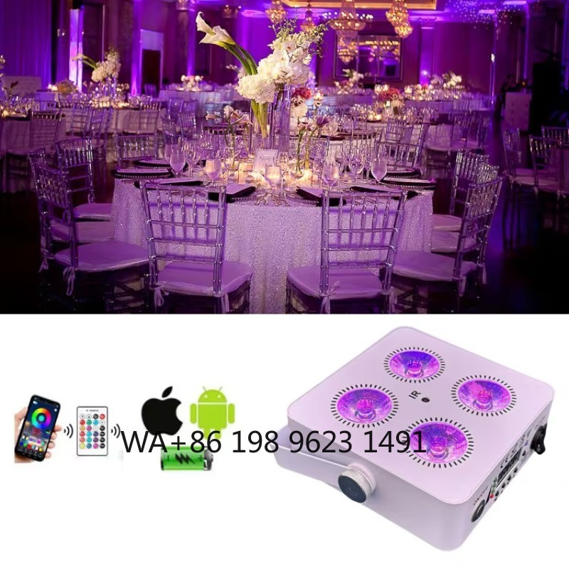 4X18W Flat Mini LED Par Light  – Event Party Dj recenzja i cena