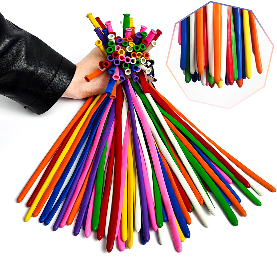 50/101pcs Long Strip Balloon w – Balloon Pump Hand recenzja i cena
