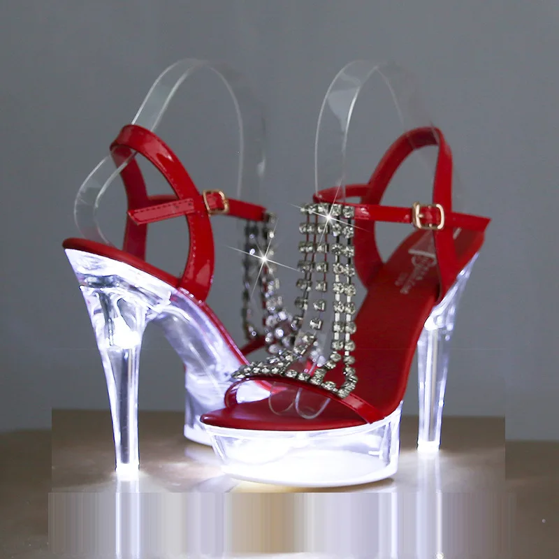 LED Light Up High Heels Pole D – Neon Sign Party recenzja i cena