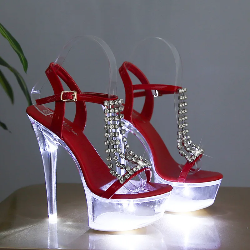 LED Light Up High Heels Pole D – Neon Sign Party recenzja i cena