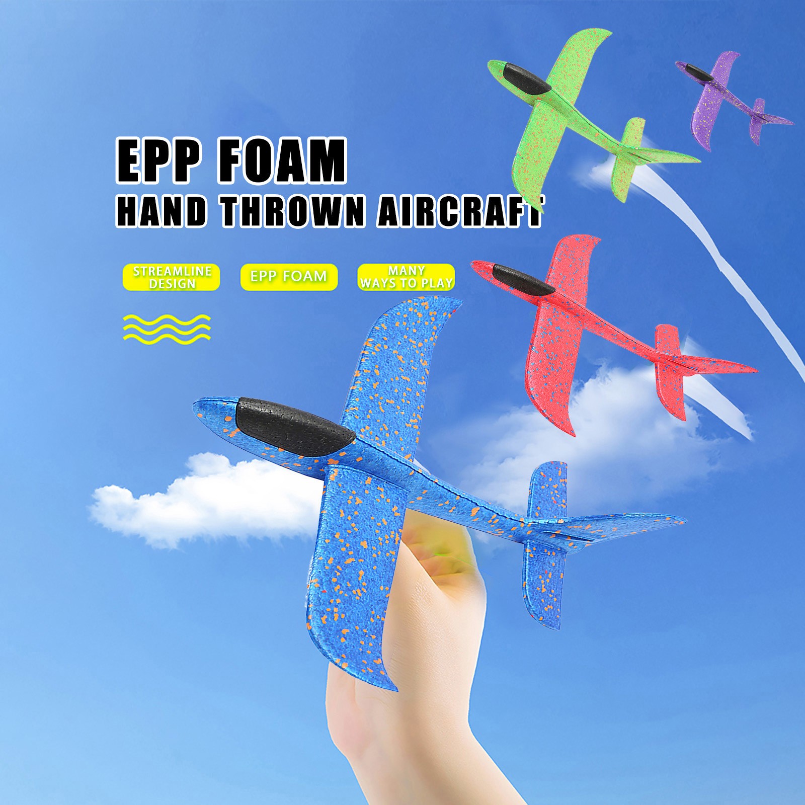 Large Foam Plane Glider Hand T – Event Launch Party recenzja i cena