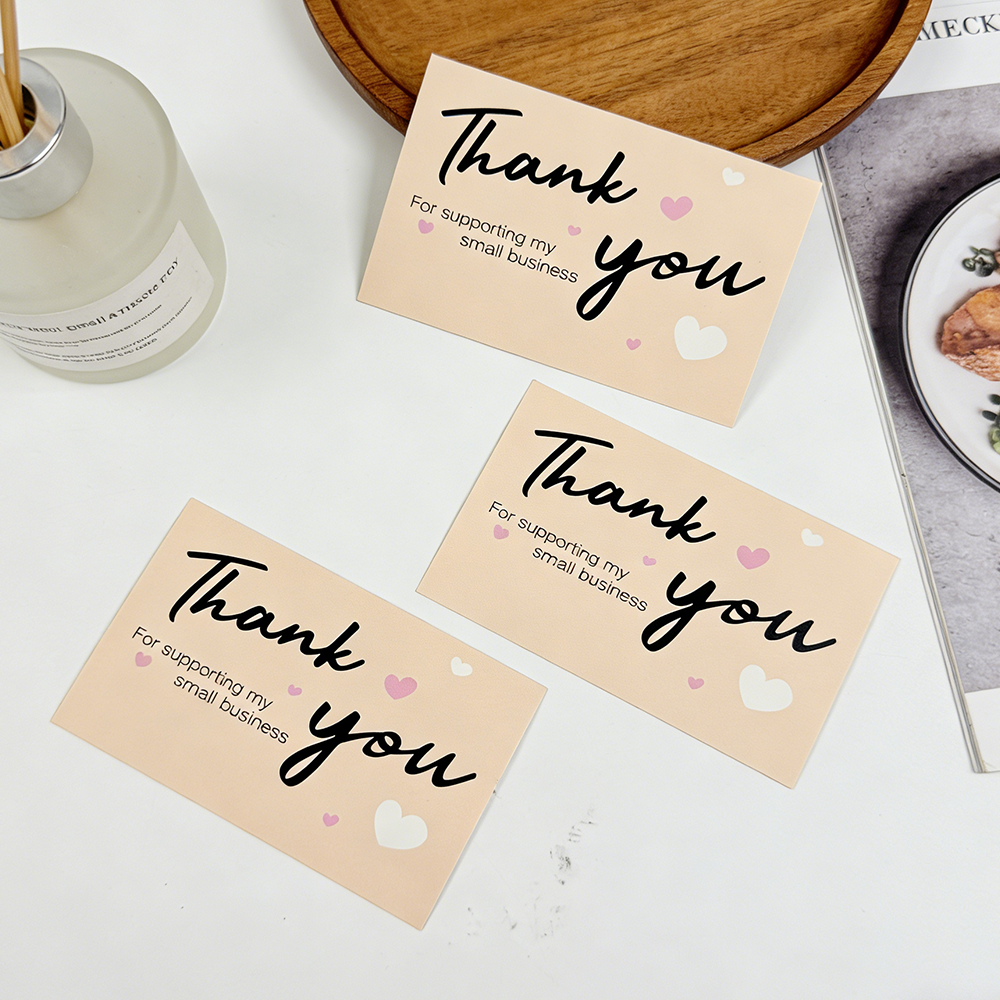 50/100pcs Thank You Cards, for – Party Event Supply Store recenzja i cena