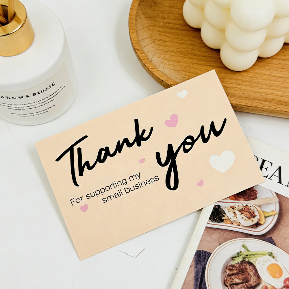 50/100pcs Thank You Cards, for – Party Event Supply Store recenzja i cena