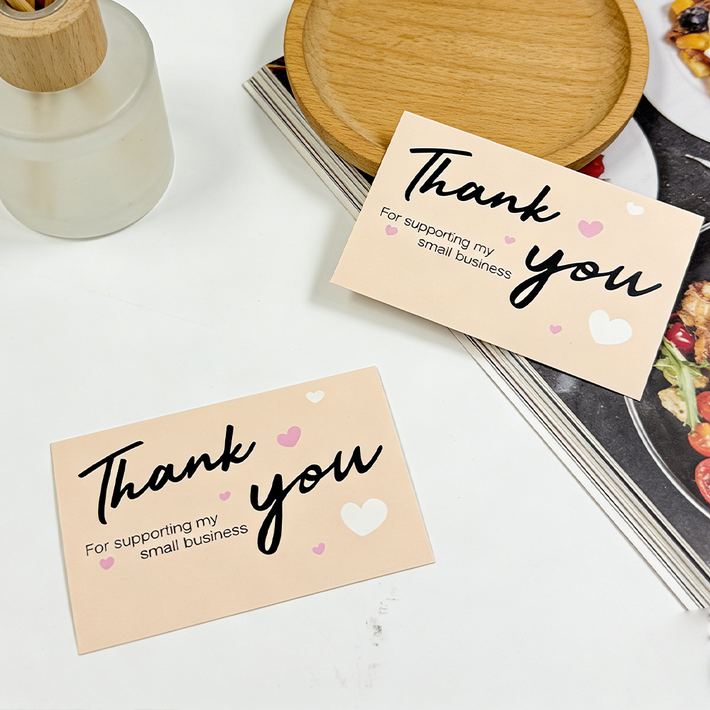 50/100pcs Thank You Cards, for – Party Event Supply Store recenzja i cena