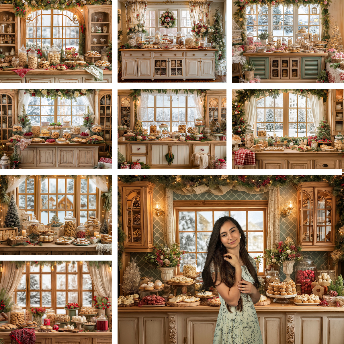 Christmas-Themed Dessert Table – Dessert Table Backdrop recenzja i cena
