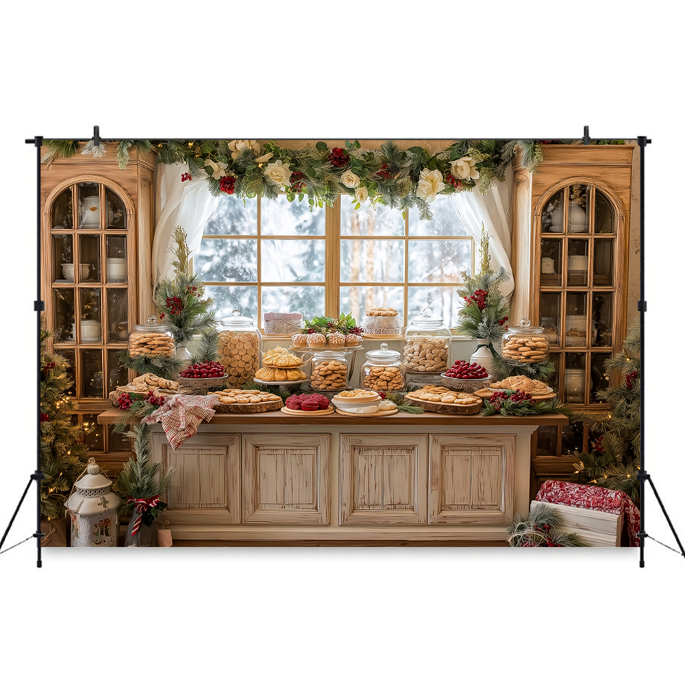 Christmas-Themed Dessert Table – Dessert Table Backdrop recenzja i cena
