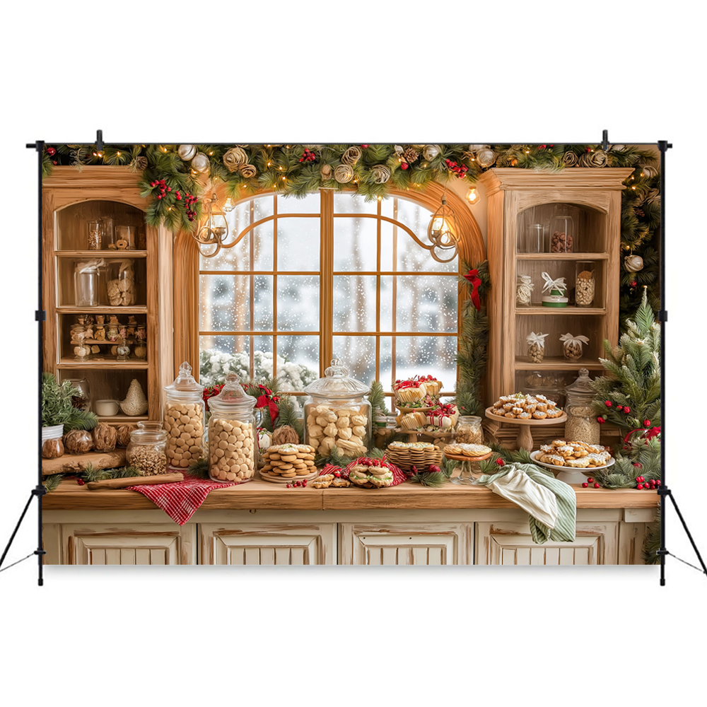 Christmas-Themed Dessert Table – Dessert Table Backdrop recenzja i cena