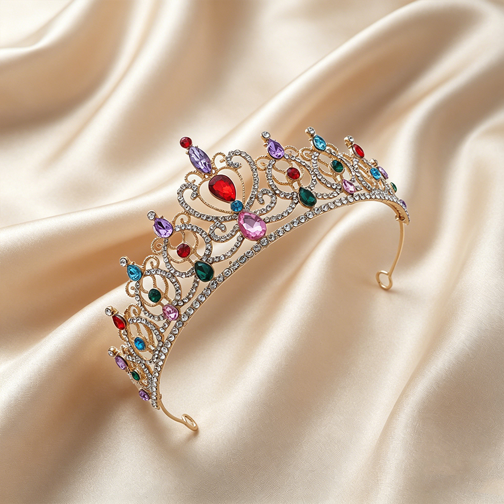 Luxury Vintage Gold Tiara Crow – Event Supplies recenzja i cena