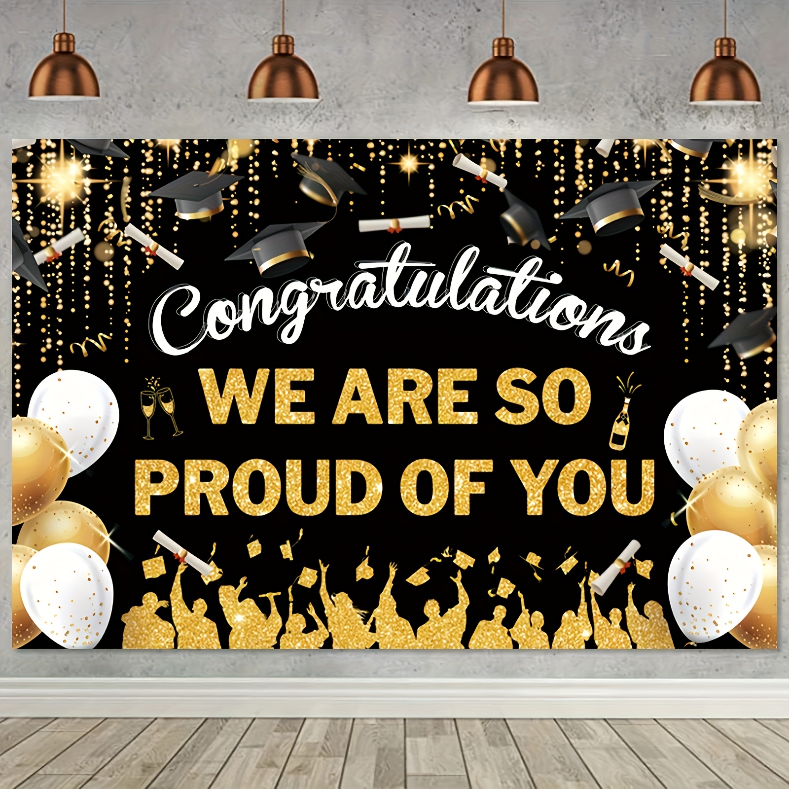 2D FlatGraduation Party Banner – Party Banner Gold recenzja i cena