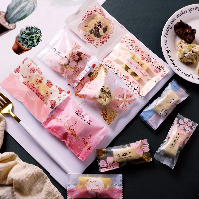 100Pcs Wedding Candy Cookie Ba – Party Favor Bag recenzja i cena