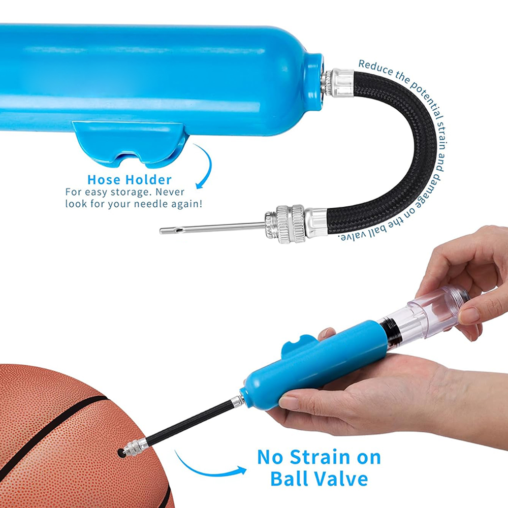 Portable Air Pump Sports Ball  – Balloon Pump Hand recenzja i cena