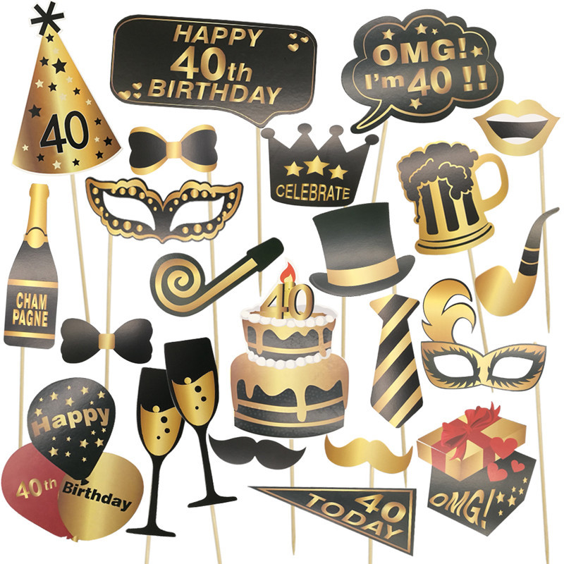 30 40 50 60 Birthday Photo Boo – Photo Booth Frame recenzja i cena
