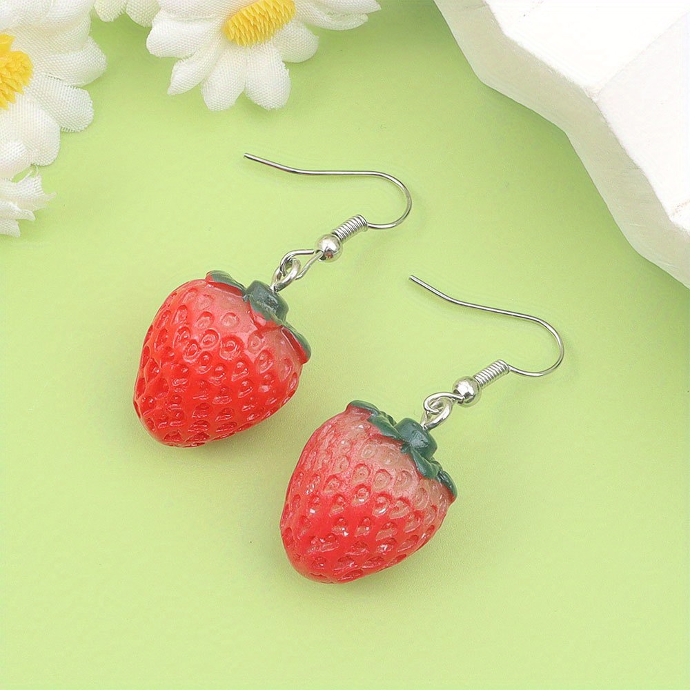 12/27/54pcs Red Resin Strawber – Event Suppliers recenzja i cena