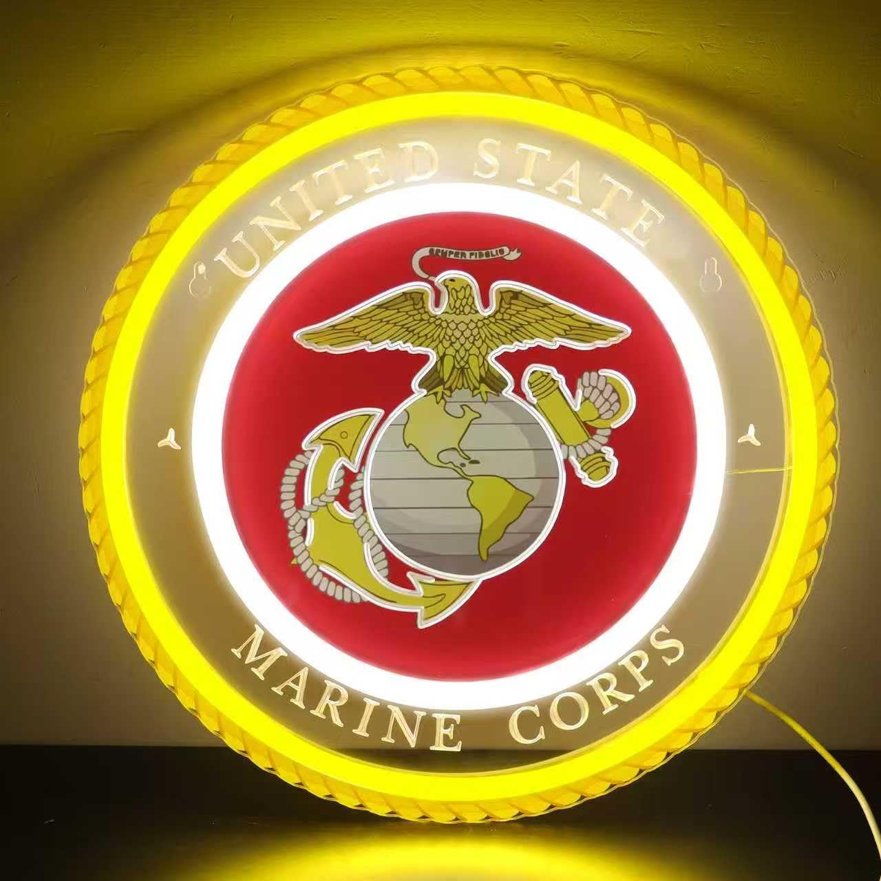 Military-themed Neon Light Vet – Neon Sign Party recenzja i cena