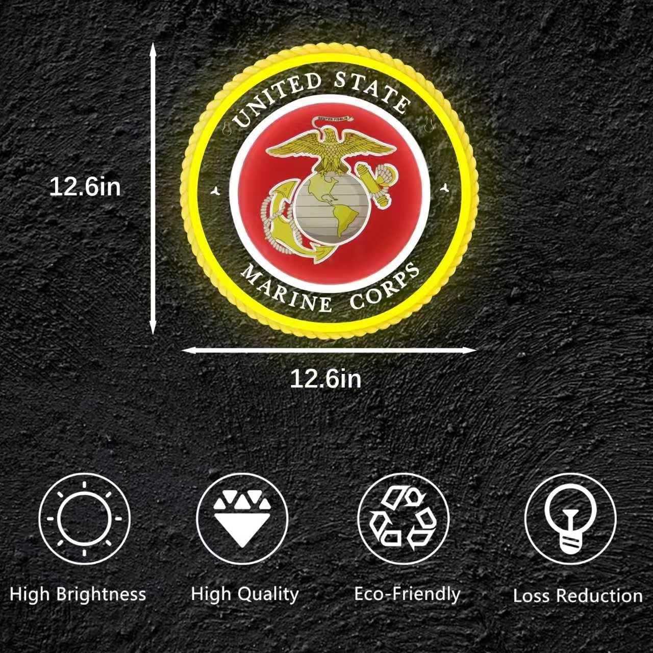 Military-themed Neon Light Vet – Neon Sign Party recenzja i cena