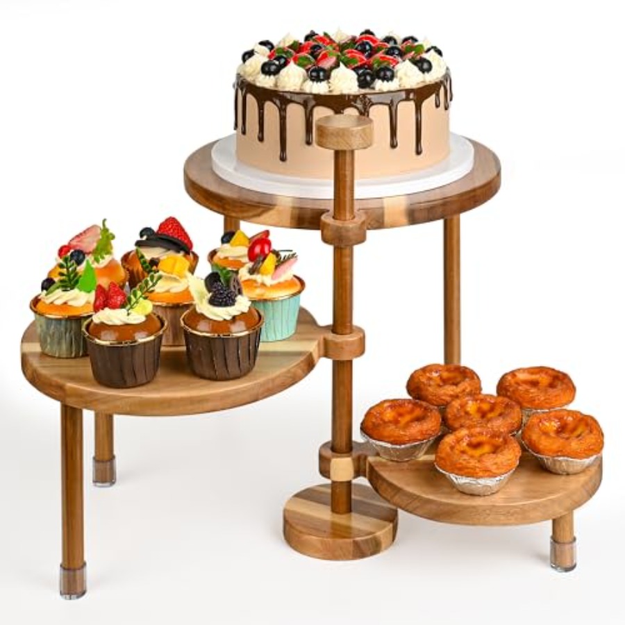 3 Tier Round Cupcake Stand 360 – Cupcake Stand Tier recenzja i cena