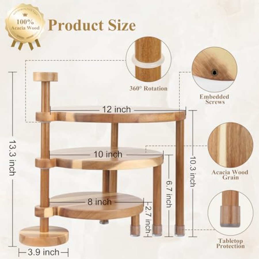 3 Tier Round Cupcake Stand 360 – Cupcake Stand Tier recenzja i cena