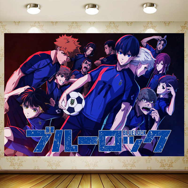 BLUE LOCK boy Backdrop Boy Bir – Table Cloth Disposable recenzja i cena