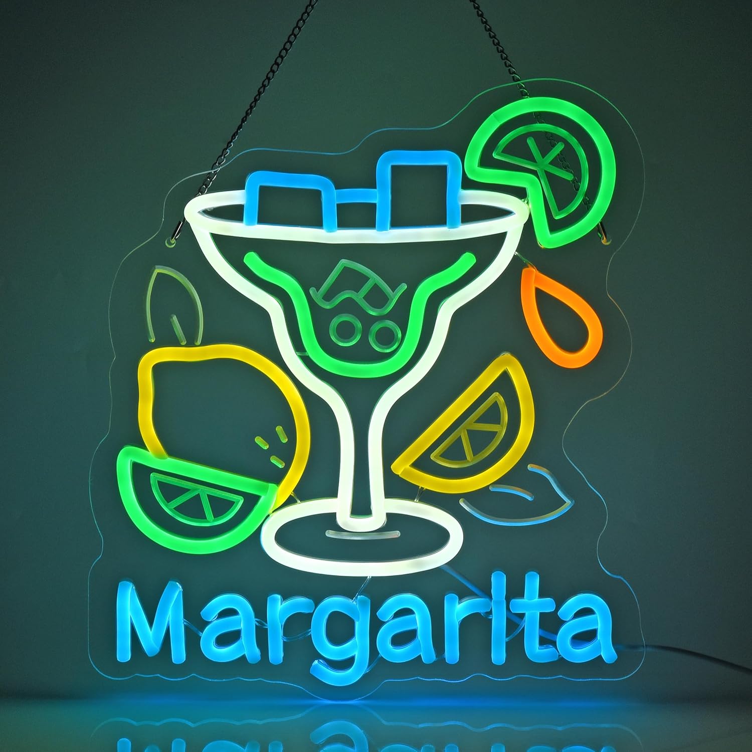 Margarita Neon Sign Wall Art D – Neon Sign Party recenzja i cena