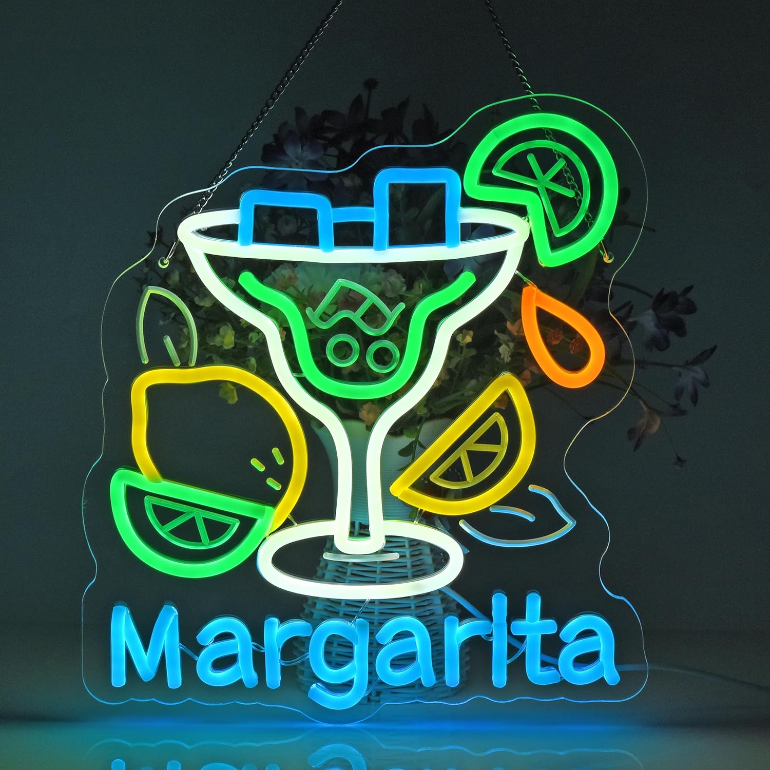Margarita Neon Sign Wall Art D – Neon Sign Party recenzja i cena
