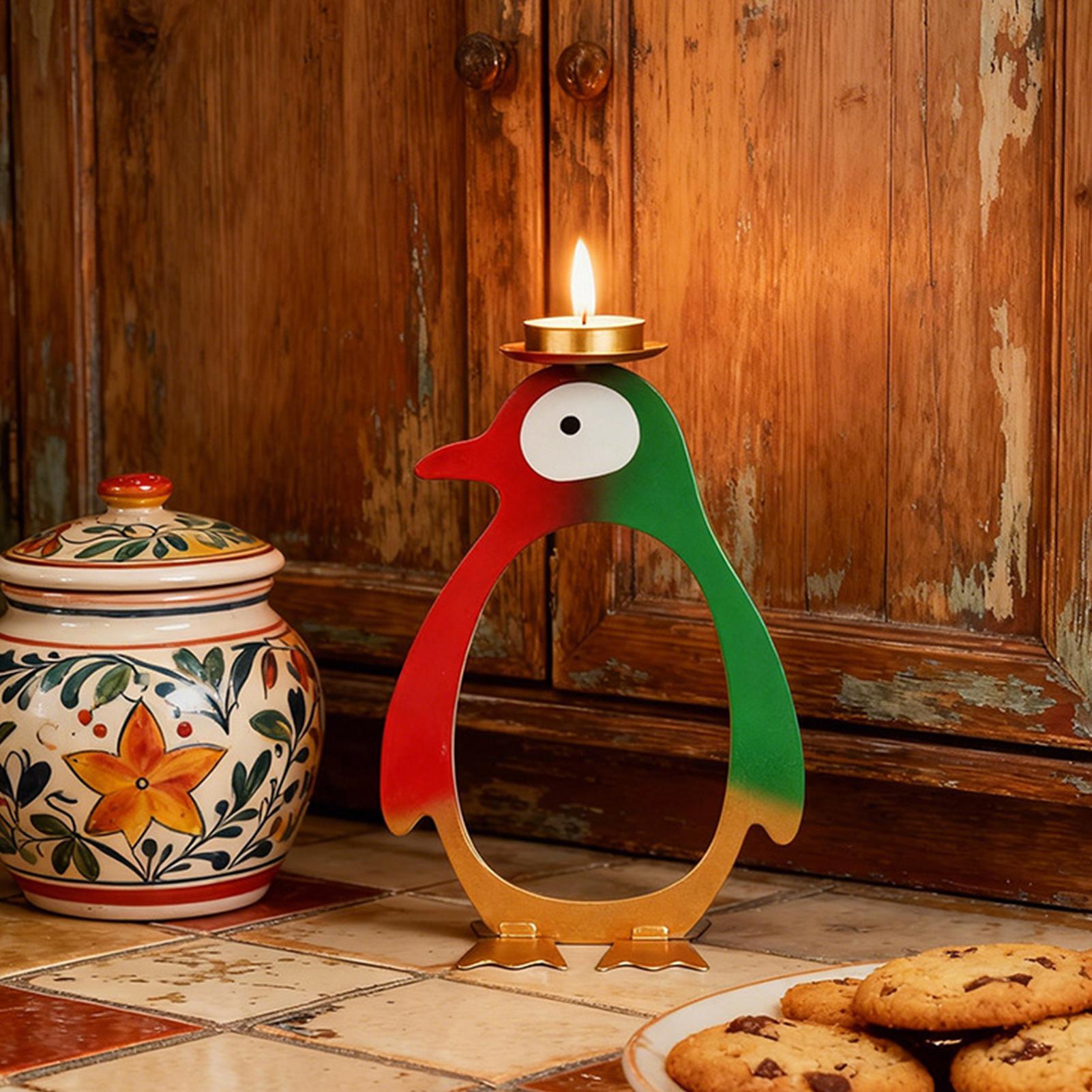Tea Light Candle Holder Pengui – Centerpiece Stick recenzja i cena