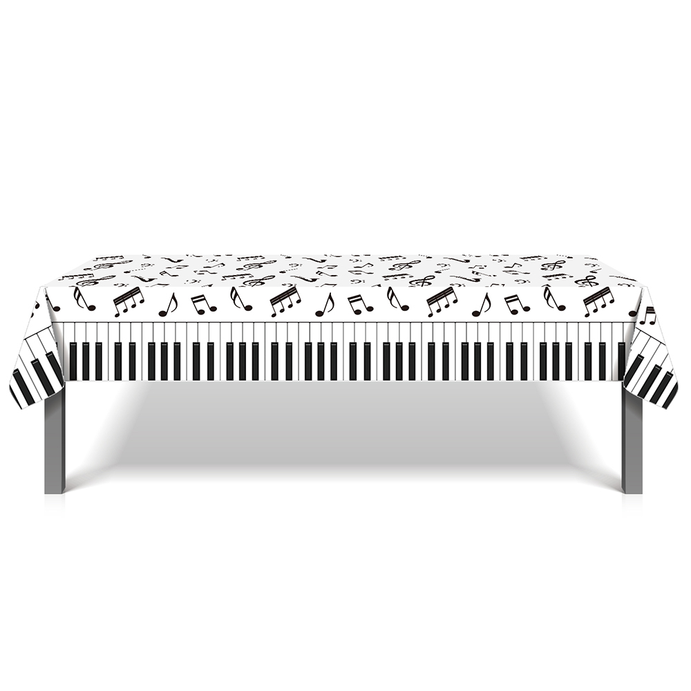 1pc Musical Note Tablecloth Di – Table Cloth Disposable recenzja i cena