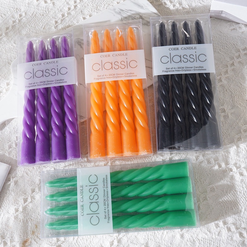 4pcs 20cm Plain Twisted Ribbed – Centerpiece Stick recenzja i cena