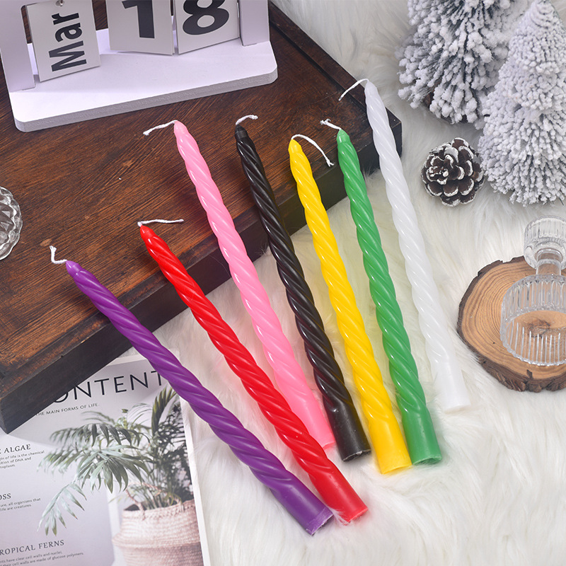 4pcs 20cm Plain Twisted Ribbed – Centerpiece Stick recenzja i cena