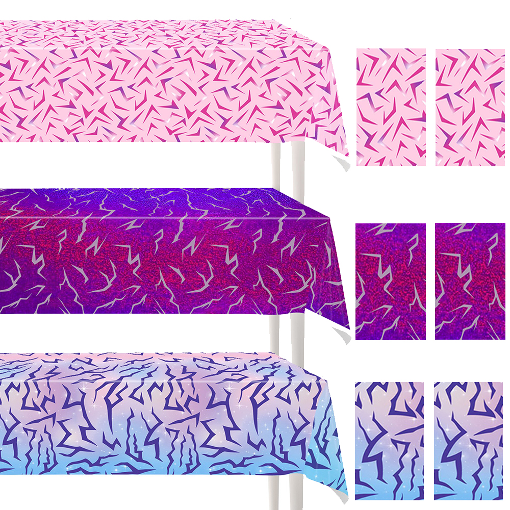 Lightning Printed Tablecloth D – Table Cloth Disposable recenzja i cena