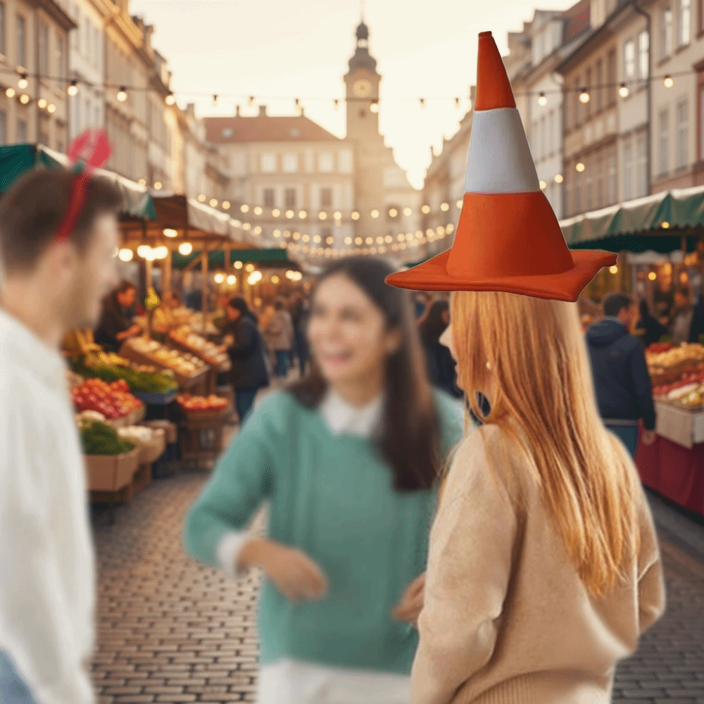 Carnival Foldable Traffic Cone – Party Hat Cone recenzja i cena